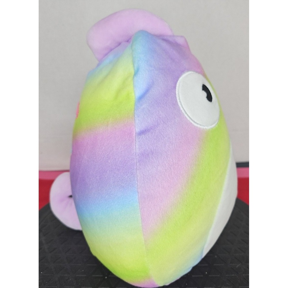Squishmallow Honeydew the Chameleon 8 Inches Plush Kellytoy Multicolor - Picture 3 of 8